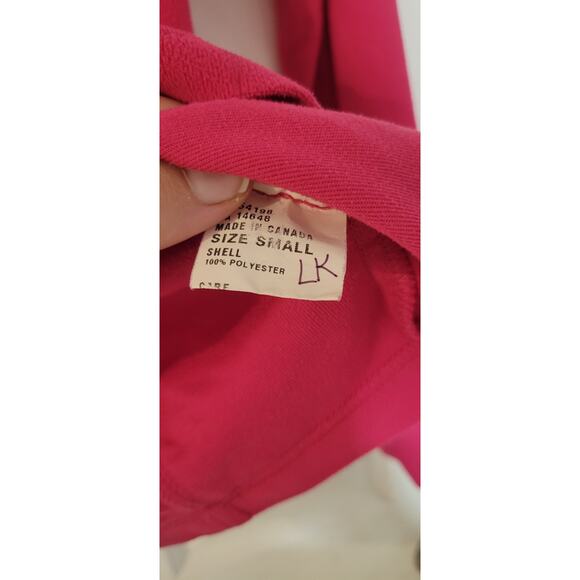 Bogner Fleece Sweater Womens Small Pink 1/2 Zip Pullover Base Layer - Picture 5 of 6